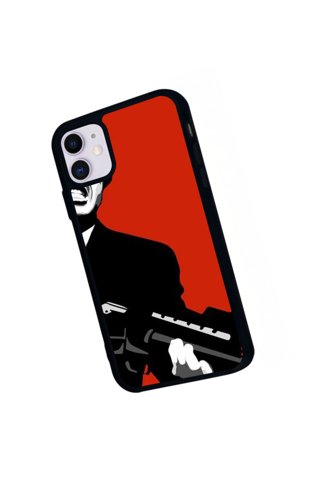 iPhone 11 Uyumlu Scarface Tasarımlı Glossy Premium Kılıf