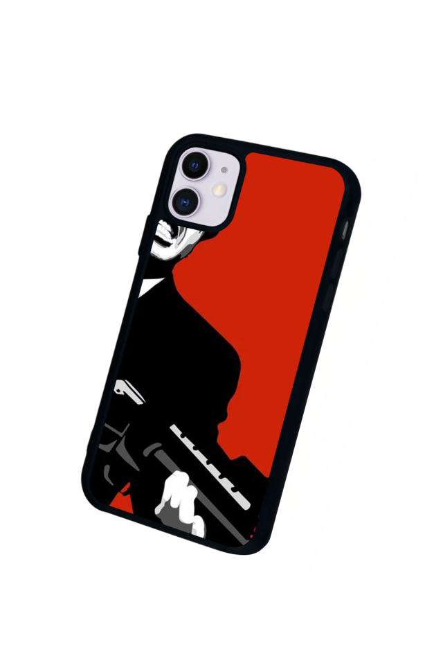 iPhone 11 Uyumlu Scarface Tasarımlı Glossy Premium Kılıf