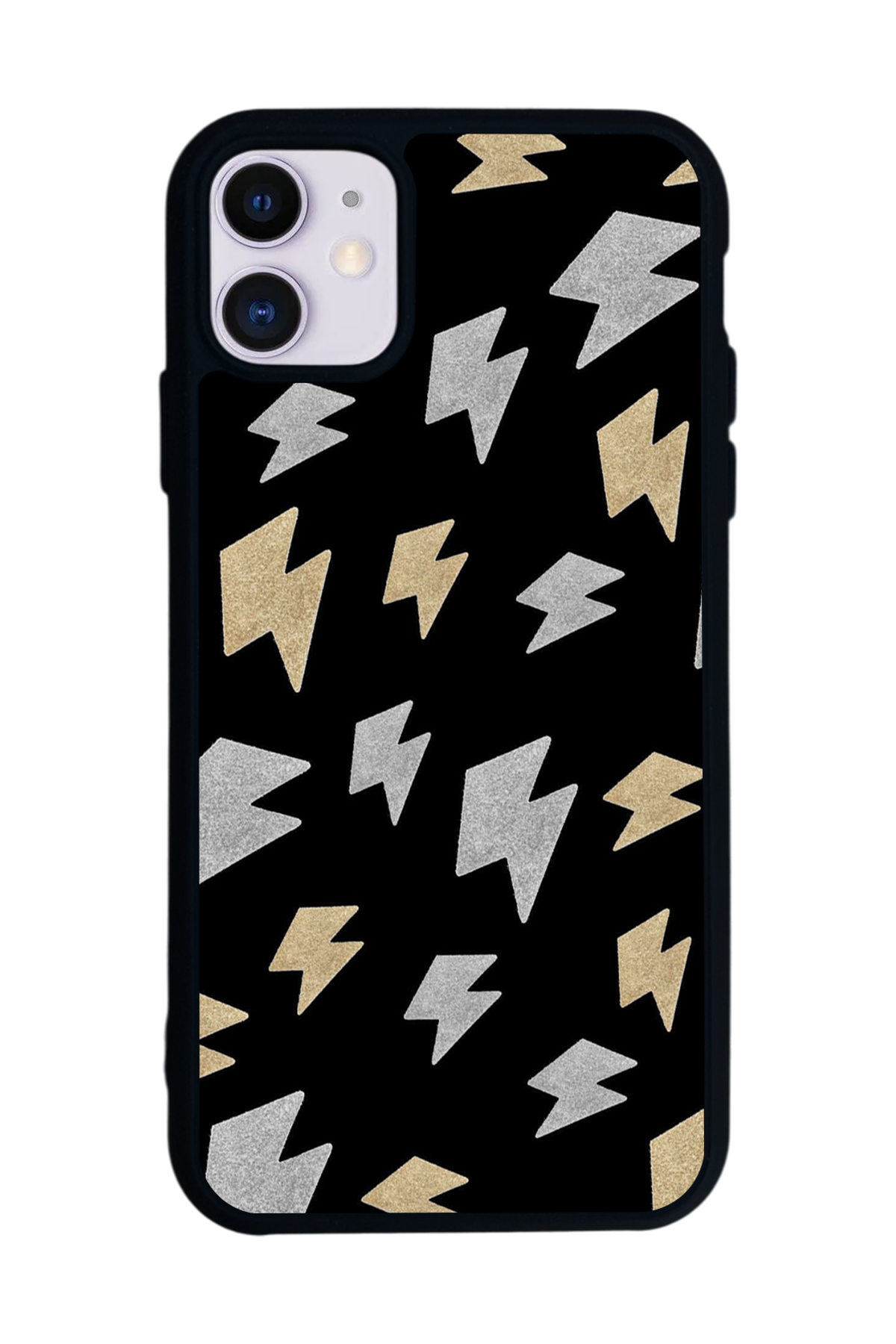 iPhone 11 Uyumlu Simsek Tasarımlı Glossy Premium Kılıf