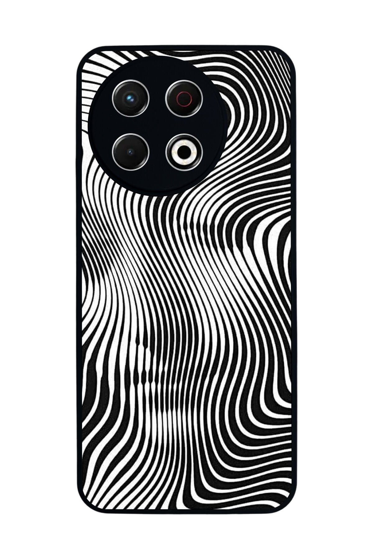 Tecno Spark 30 Pro Uyumlu Çizgi Sanatı Tasarımlı Glossy Premium Kılıf