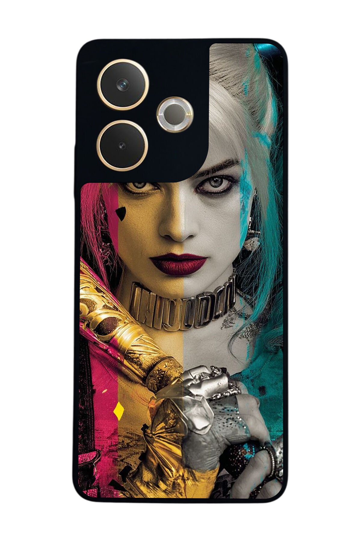 Oppo A5 Pro Uyumlu HarleyQueen Tasarımlı Glossy Premium Kılıf