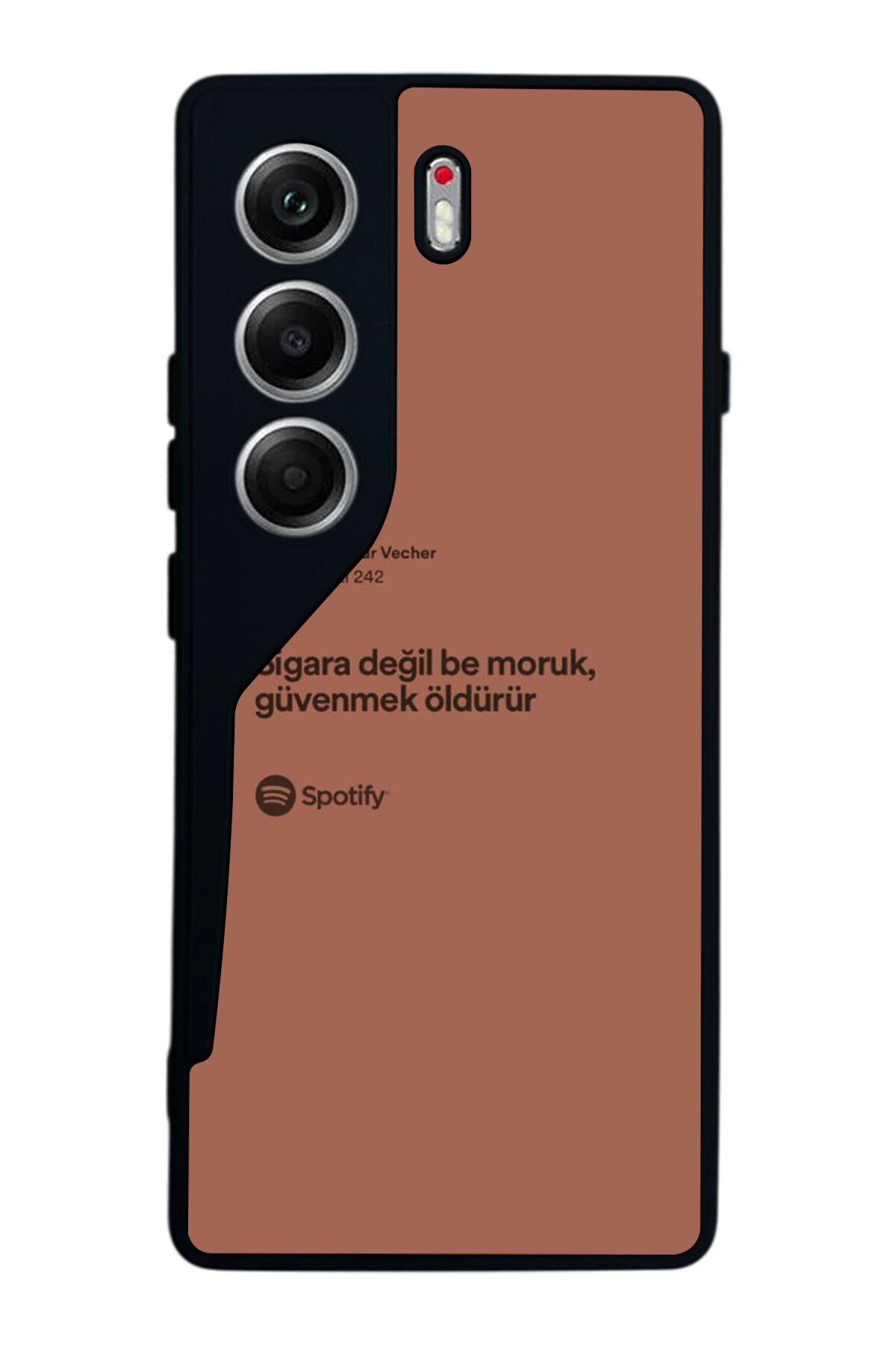 Tecno Camon 40 Uyumlu Sarki Sozleri Tasarımlı Glossy Premium Kılıf