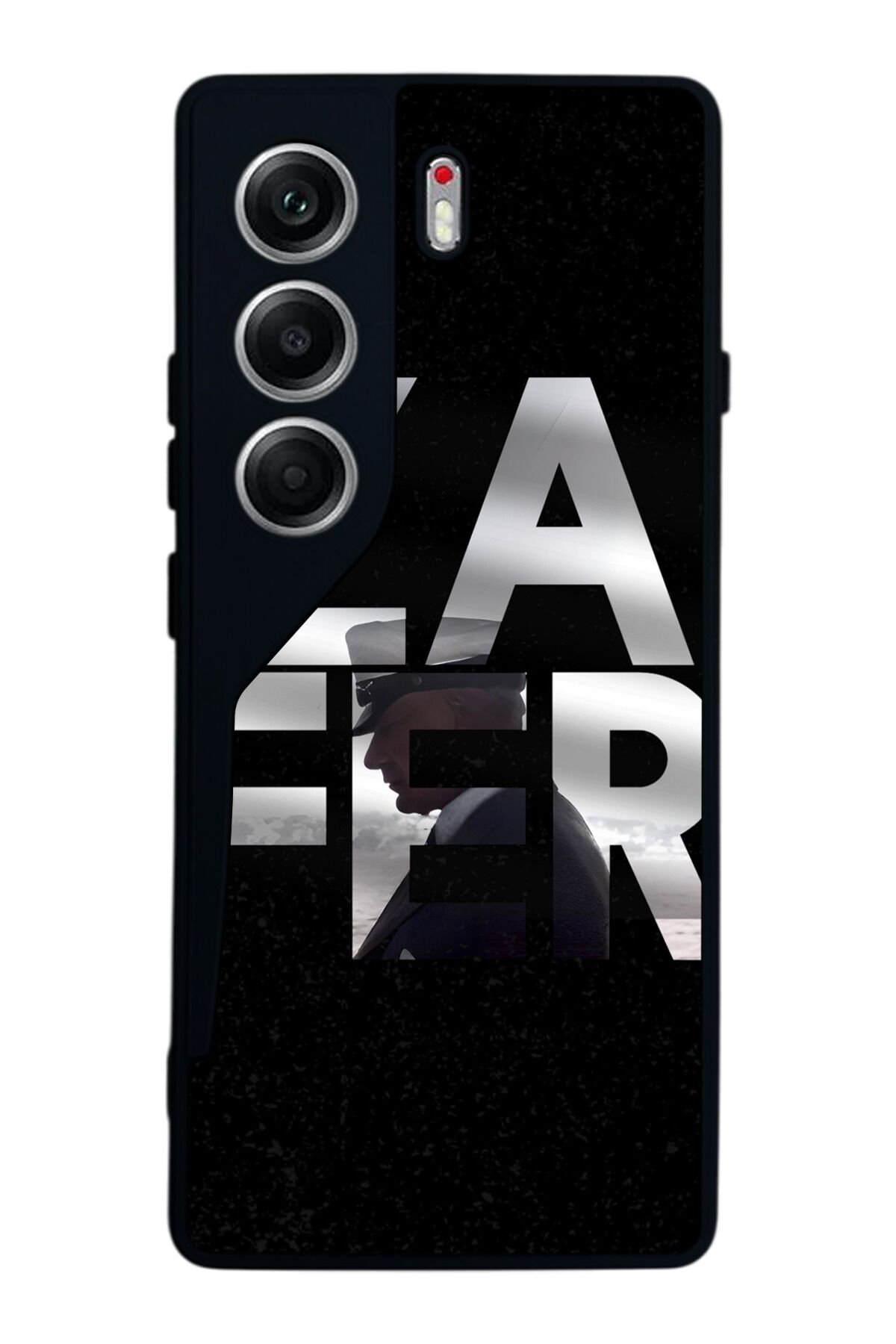 Tecno Camon 40 Uyumlu Mustafa Kemal Ataturk Tasarımlı Glossy Premium Kılıf