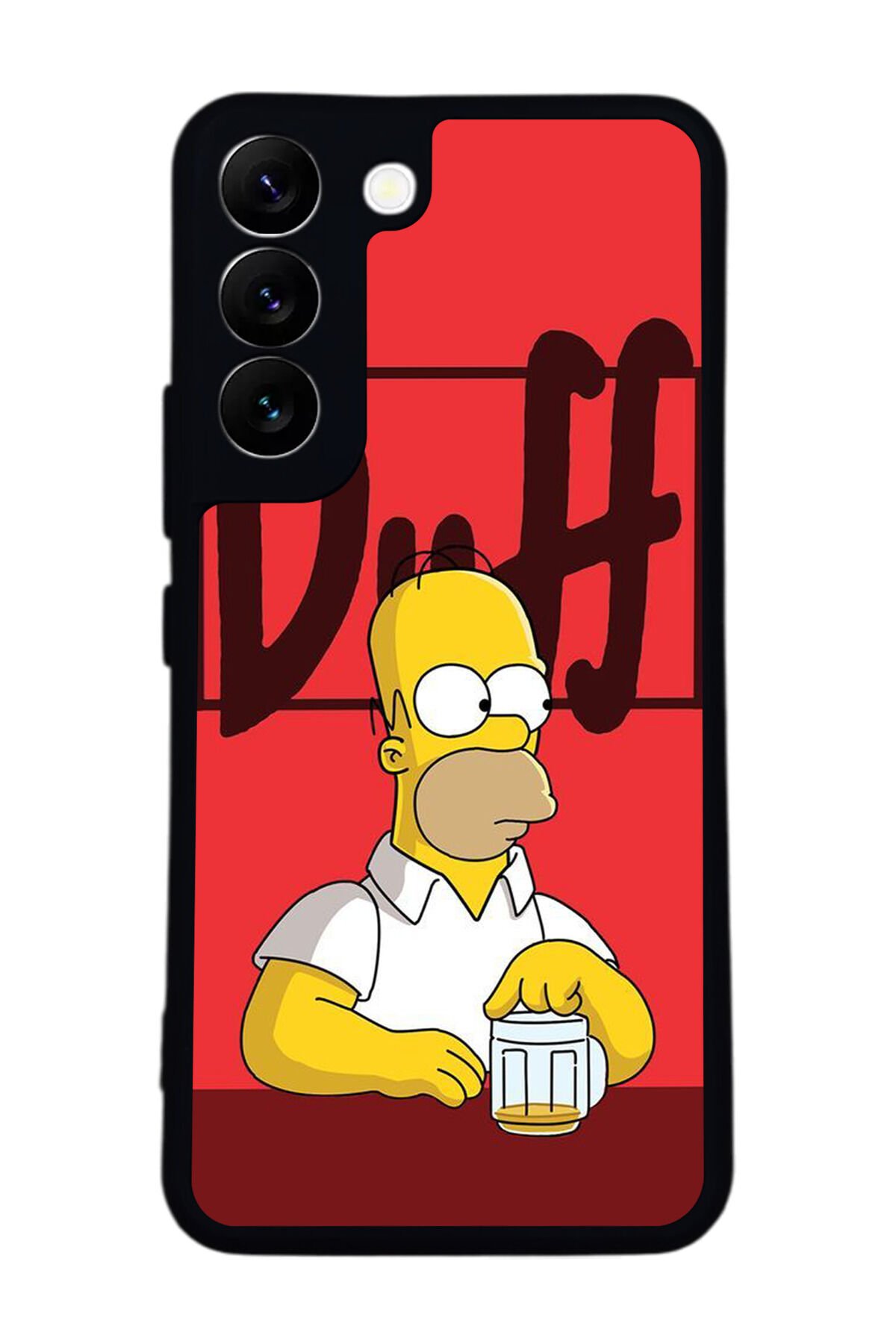 Samsung Galaxy S22 Uyumlu The Simpsons Tasarımlı Glossy Premium Kılıf