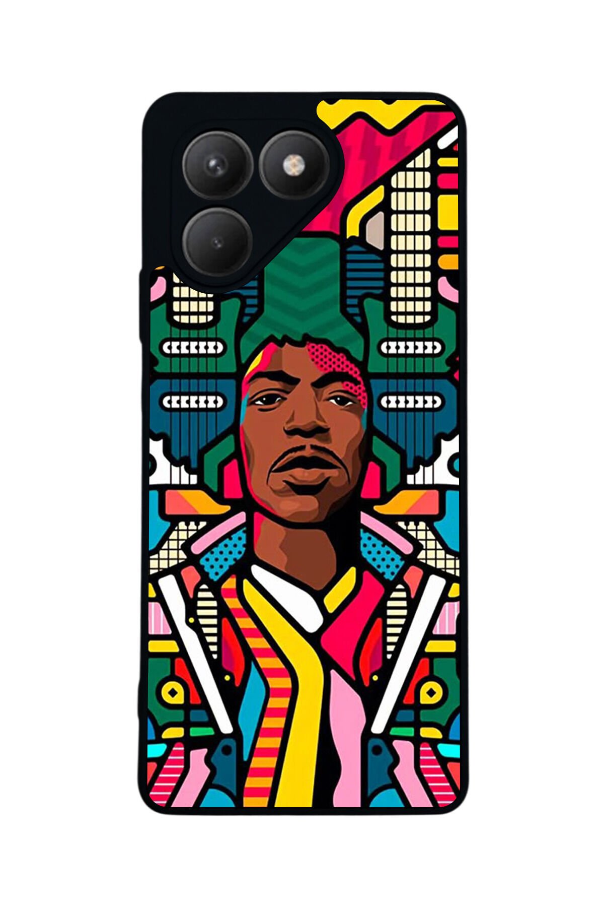 Tecno Pova 7 Mat Uyumlu Siyah Kılıf – Yumuşak Silikon, Koruyucu, Şok Emici Kapak