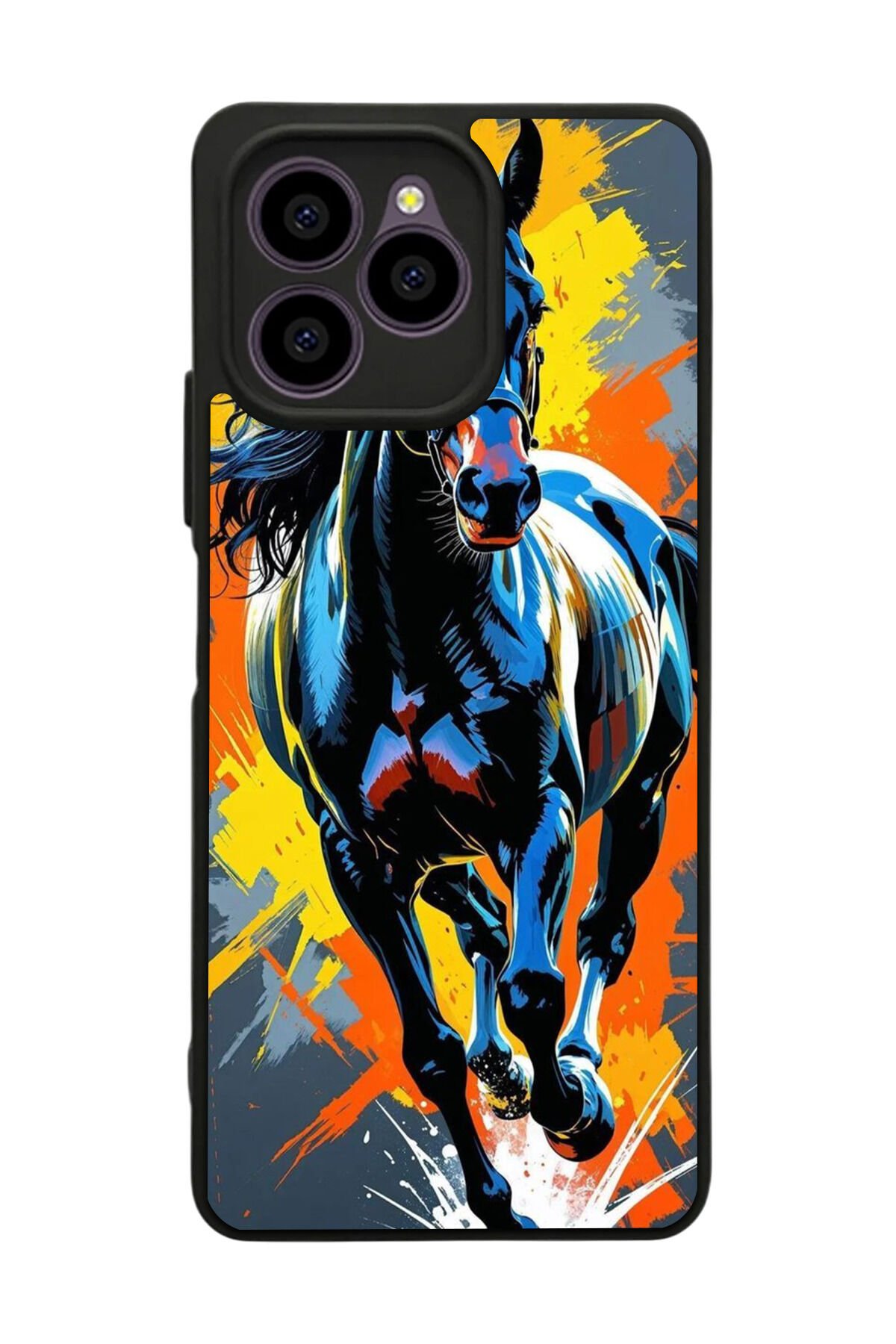 Omix X6 Uyumlu At Horse Tasarımlı Glossy Premium Kılıf