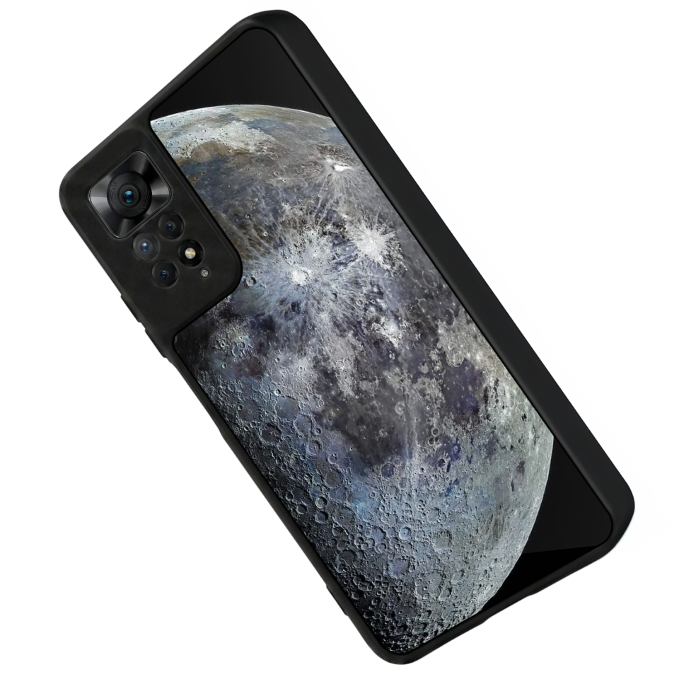 Xiaomi Redmi Note 12 Pro Uyumlu Ay Tasarımlı Glossy Premium Kılıf