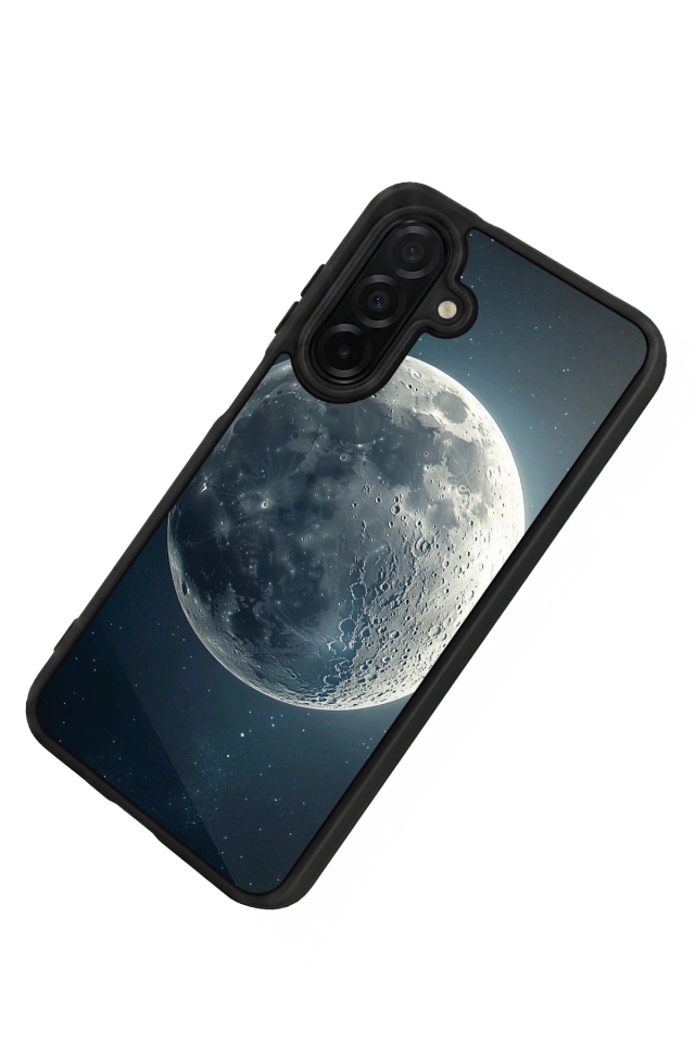 Samsung Galaxy A26 Uyumlu Ay Tasarımlı Glossy Premium Kılıf