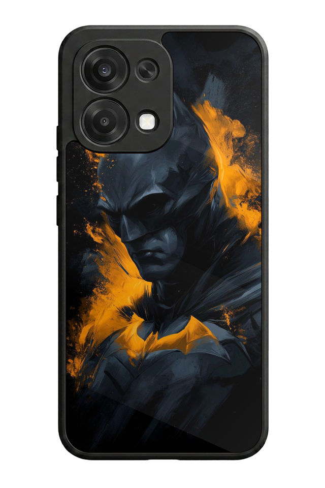 Oppo A6 Pro Uyumlu Batman Tasarımlı Glossy Premium Kılıf