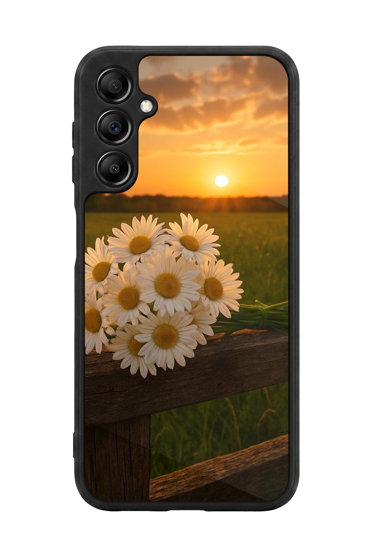 Samsung Galaxy A14 Uyumlu Cicek Tasarımlı Glossy Premium Kılıf