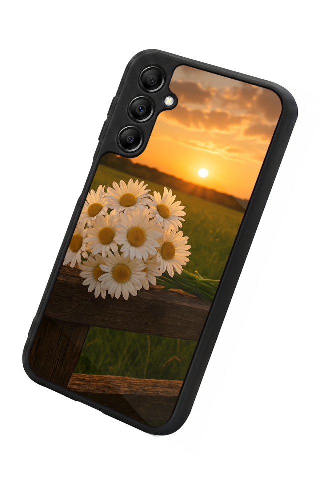 Samsung Galaxy A14 Uyumlu Cicek Tasarımlı Glossy Premium Kılıf