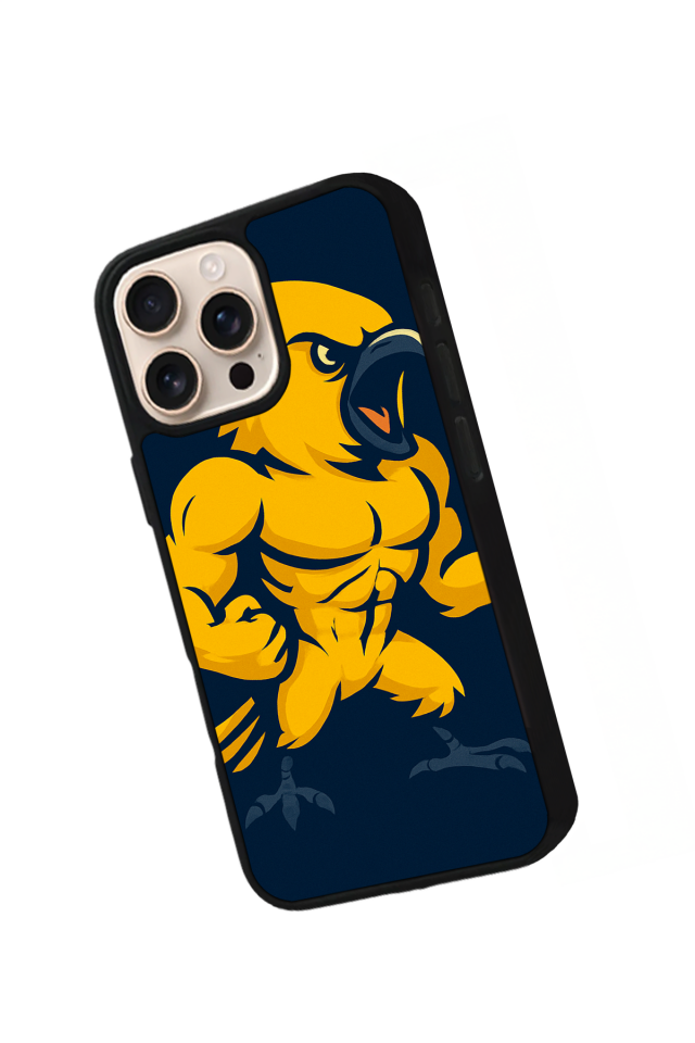 iPhone 15 Pro Uyumlu Fenerbahce Tasarımlı Glossy Premium Kılıf