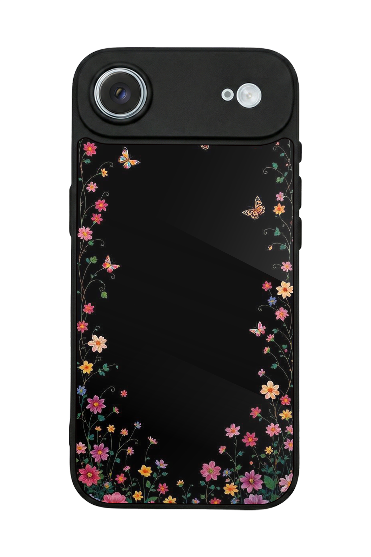 iPhone 17 Air Uyumlu Floral Tasarımlı Glossy Premium Kılıf