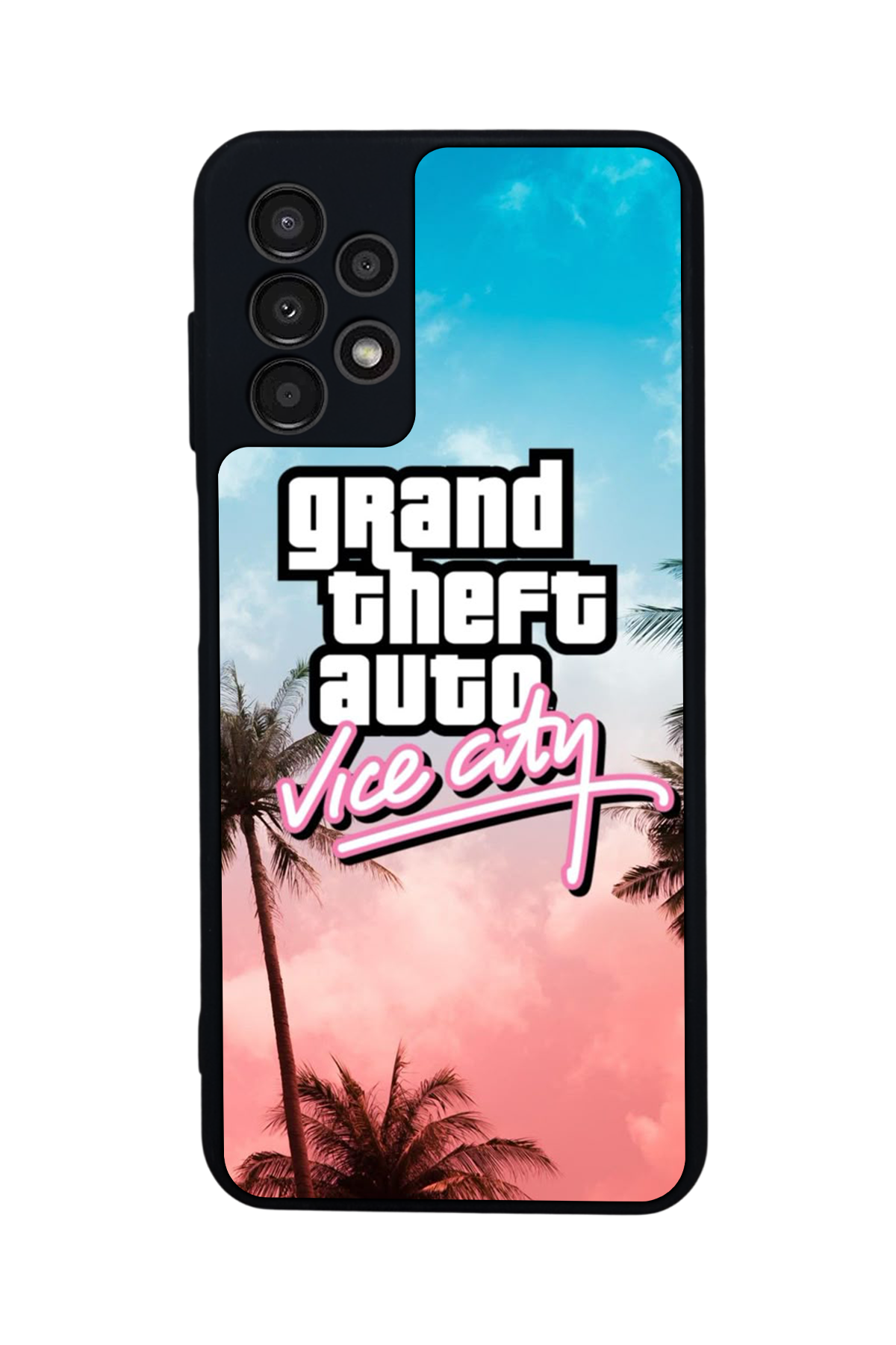 Samsung Galaxy A13 Uyumlu GTA Tasarımlı Glossy Premium Kılıf