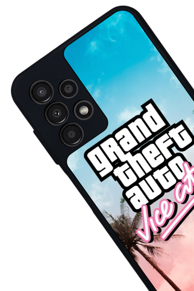 Samsung Galaxy A13 Uyumlu GTA Tasarımlı Glossy Premium Kılıf