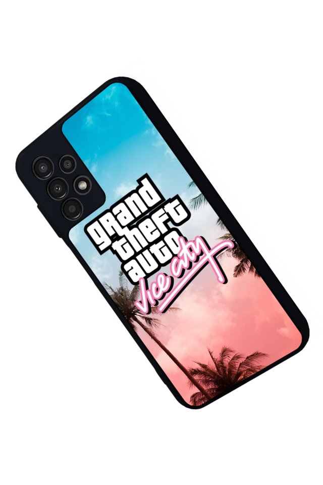 Samsung Galaxy A13 Uyumlu GTA Tasarımlı Glossy Premium Kılıf