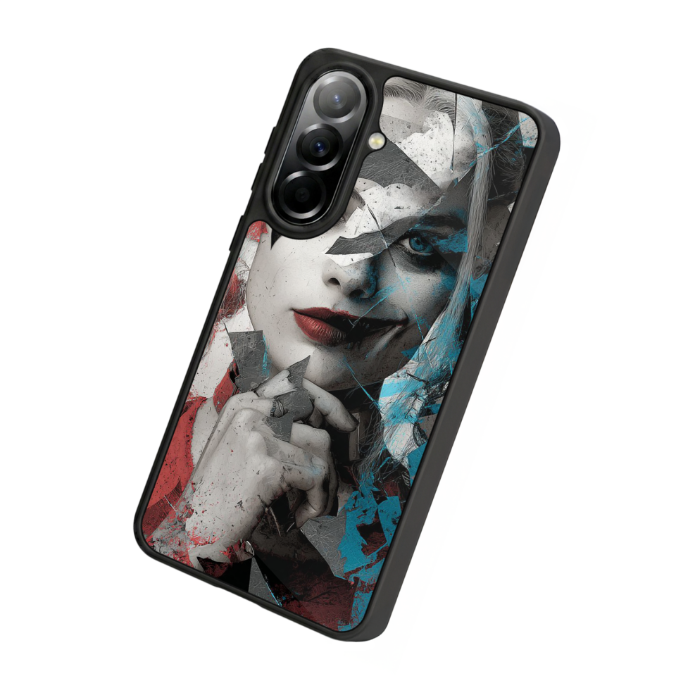 Samsung Galaxy A57 Uyumlu HarleyQueen Tasarımlı Glossy Premium Kılıf