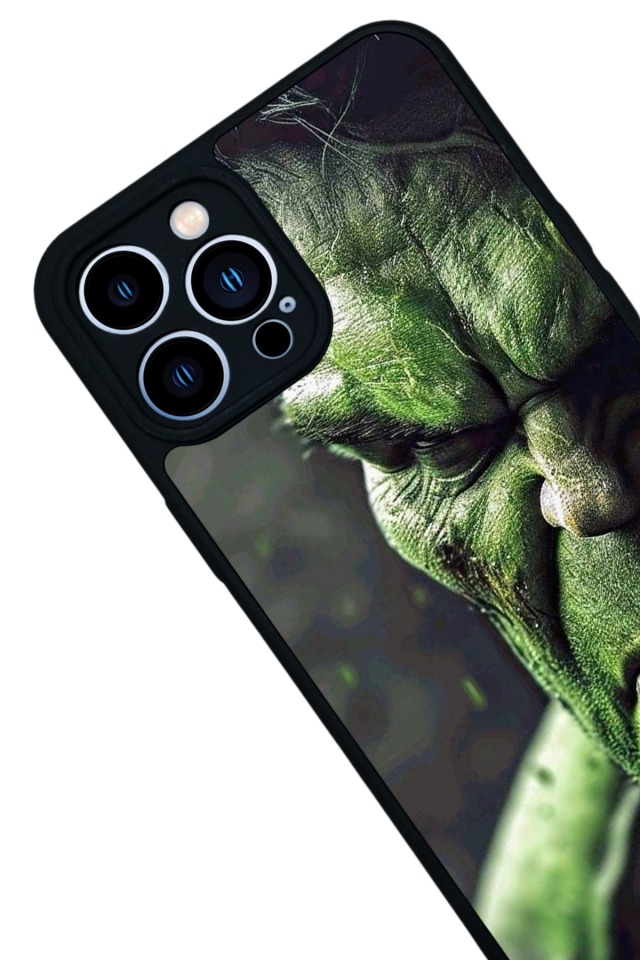 iPhone 12 Pro Max Uyumlu Hulk Tasarımlı Glossy Premium Kılıf