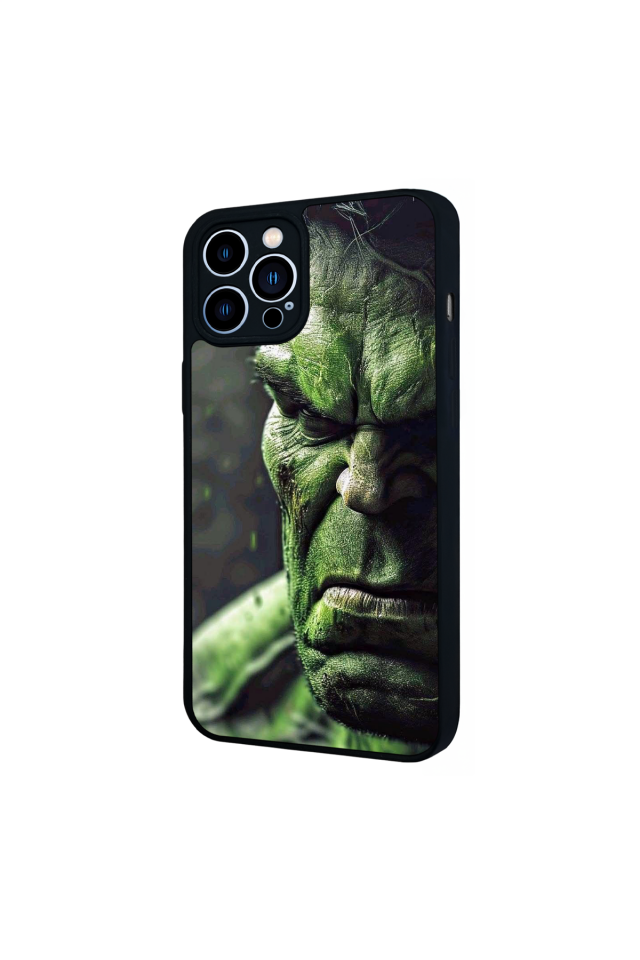 iPhone 12 Pro Max Uyumlu Hulk Tasarımlı Glossy Premium Kılıf