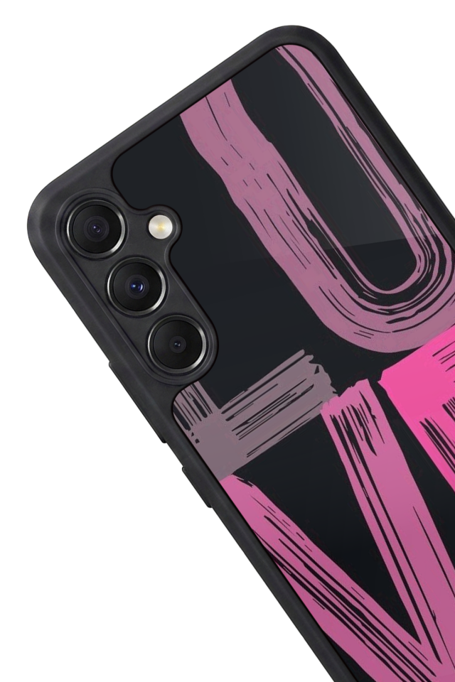 Samsung Galaxy M34 Uyumlu Love Tasarımlı Glossy Premium Kılıf