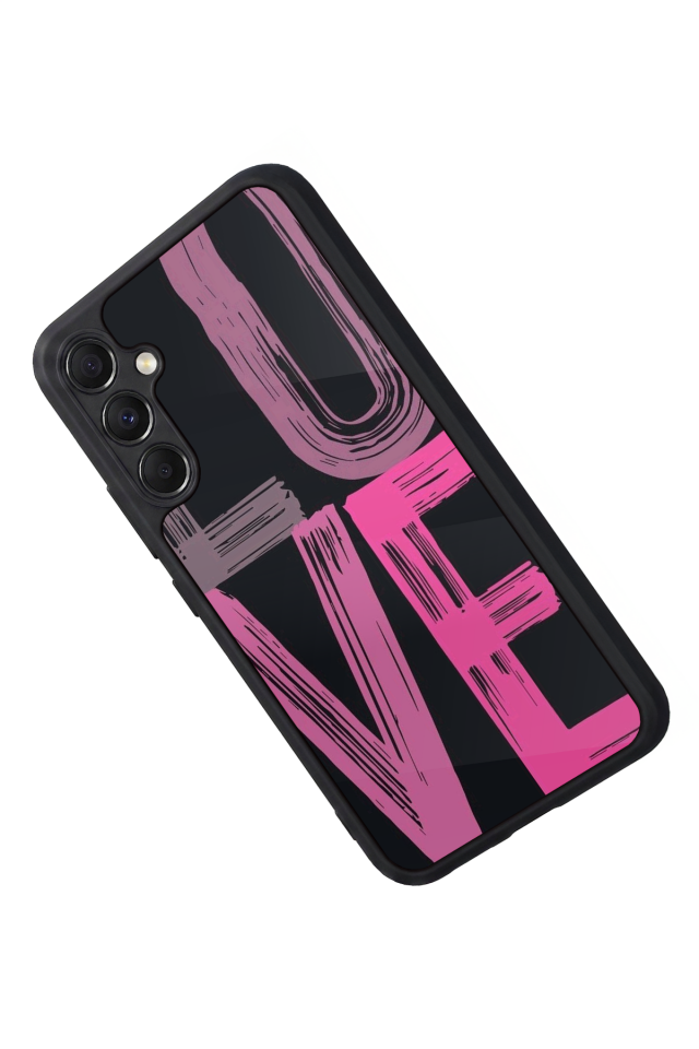 Samsung Galaxy M34 Uyumlu Love Tasarımlı Glossy Premium Kılıf