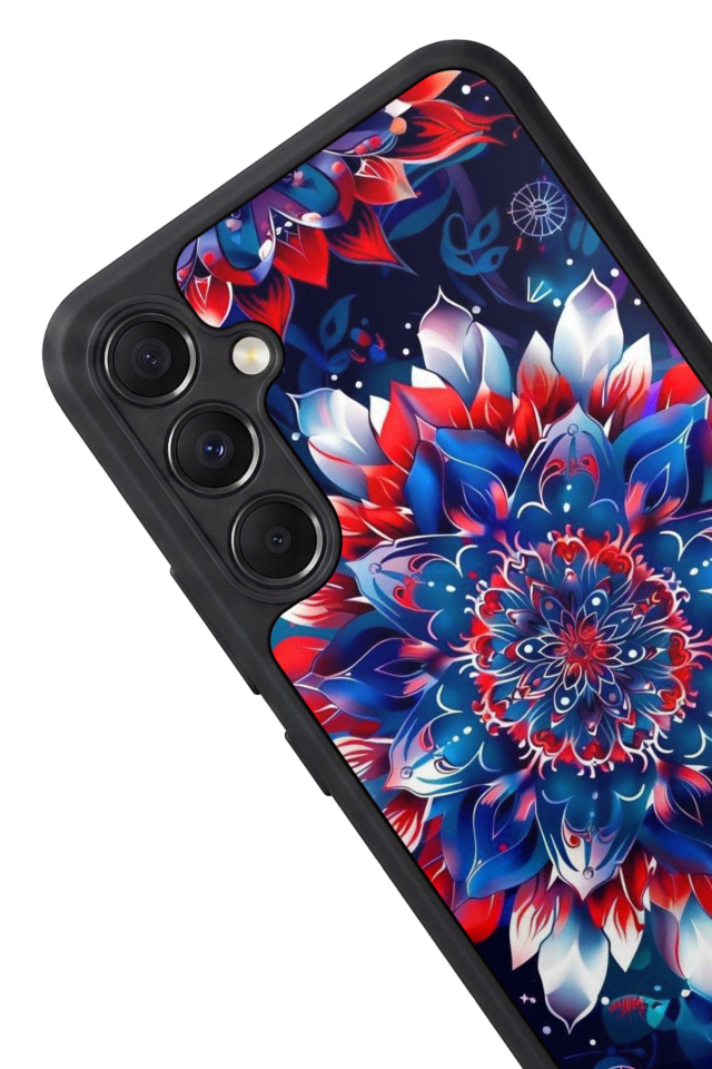 Samsung Galaxy M34 Uyumlu Mandala Tasarımlı Glossy Premium Kılıf