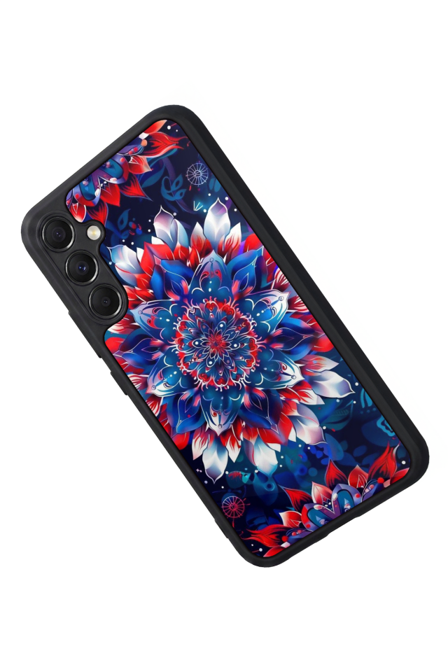 Samsung Galaxy M34 Uyumlu Mandala Tasarımlı Glossy Premium Kılıf