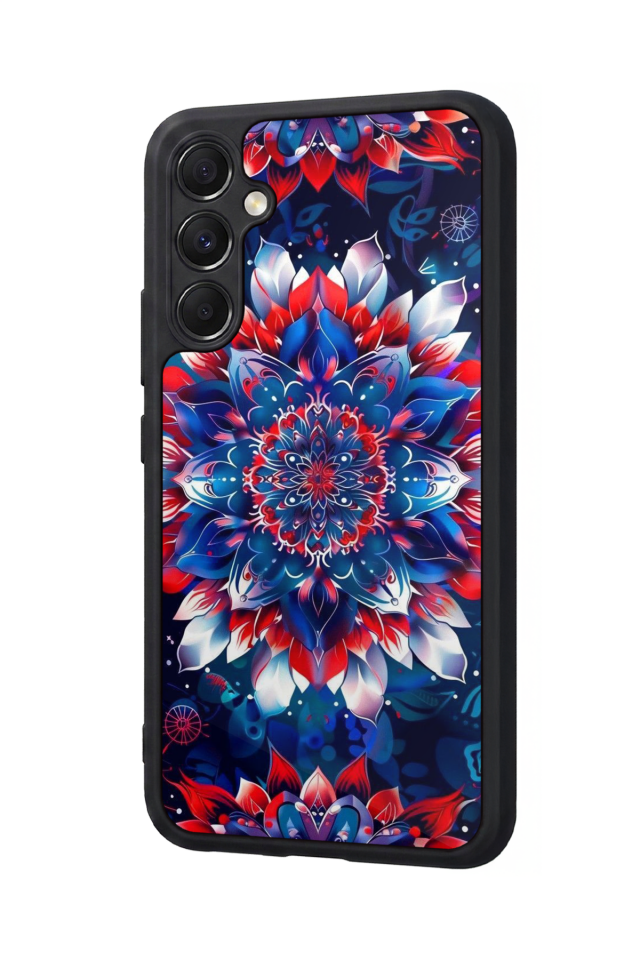 Samsung Galaxy M34 Uyumlu Mandala Tasarımlı Glossy Premium Kılıf