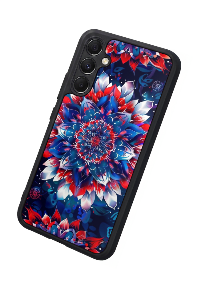 Samsung Galaxy M34 Uyumlu Mandala Tasarımlı Glossy Premium Kılıf
