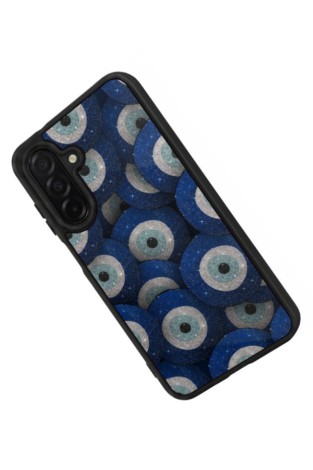 Samsung Galaxy A36 Uyumlu Nazar Tasarımlı Glossy Premium Kılıf