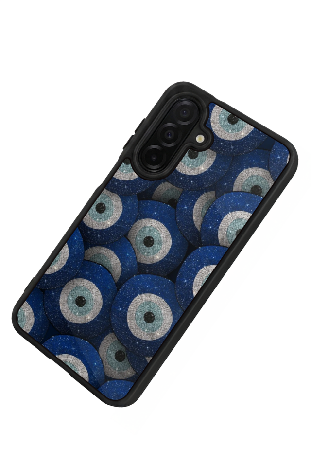 Samsung Galaxy A36 Uyumlu Nazar Tasarımlı Glossy Premium Kılıf