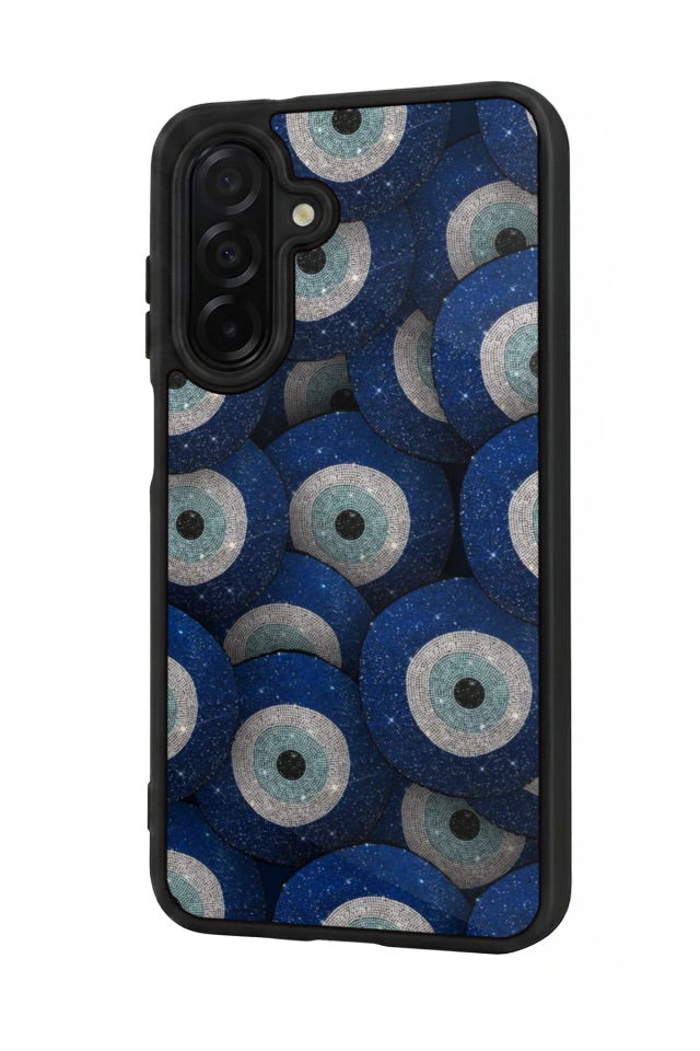 Samsung Galaxy A36 Uyumlu Nazar Tasarımlı Glossy Premium Kılıf