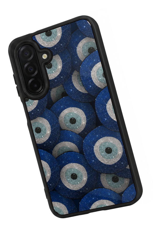 Samsung Galaxy A36 Uyumlu Nazar Tasarımlı Glossy Premium Kılıf