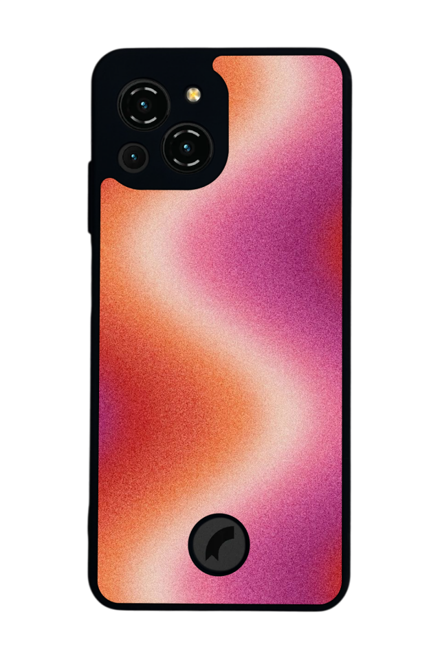 Reeder S23 Pro Max Uyumlu Soft Degrade Tasarımlı Glossy Premium Kılıf