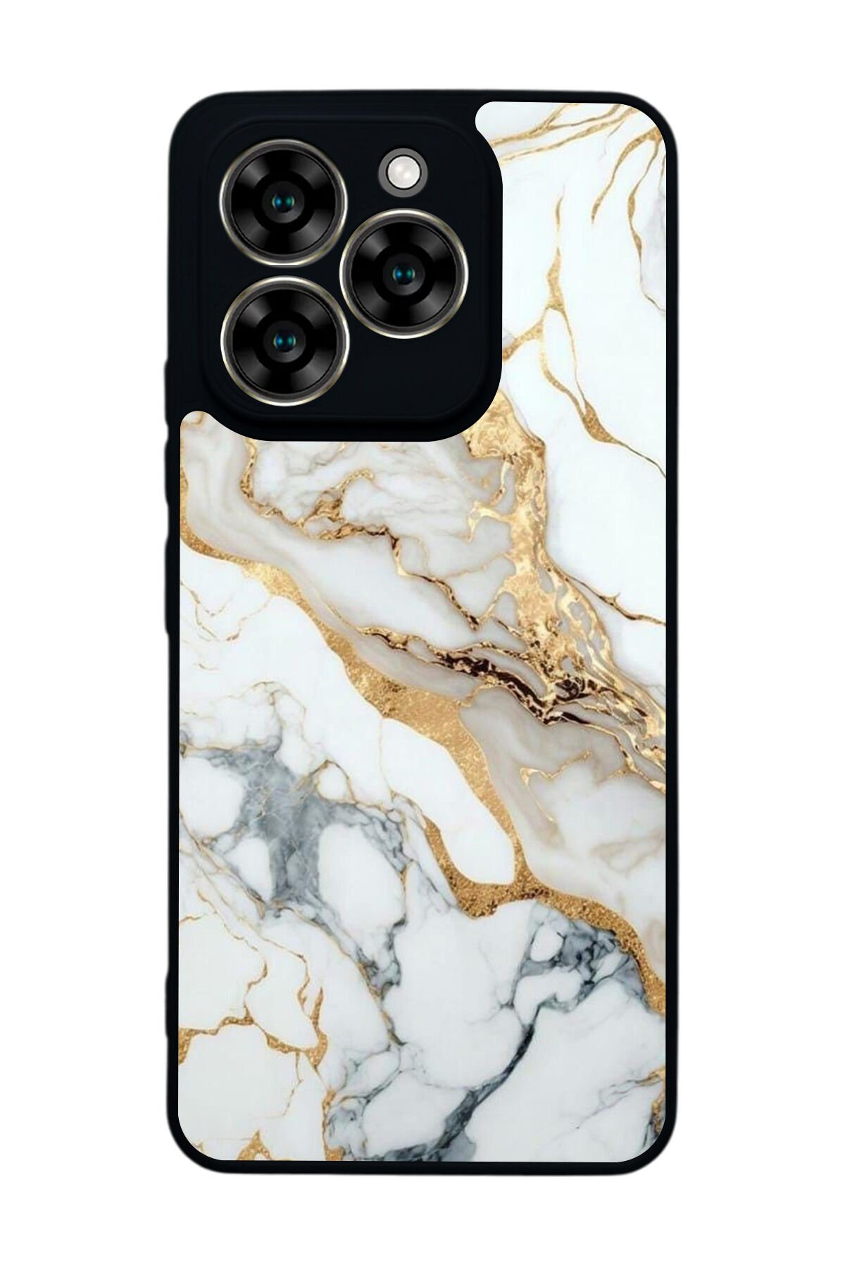 Reeder S919 Uyumlu Mermer Marble Tasarımlı Glossy Premium Kılıf