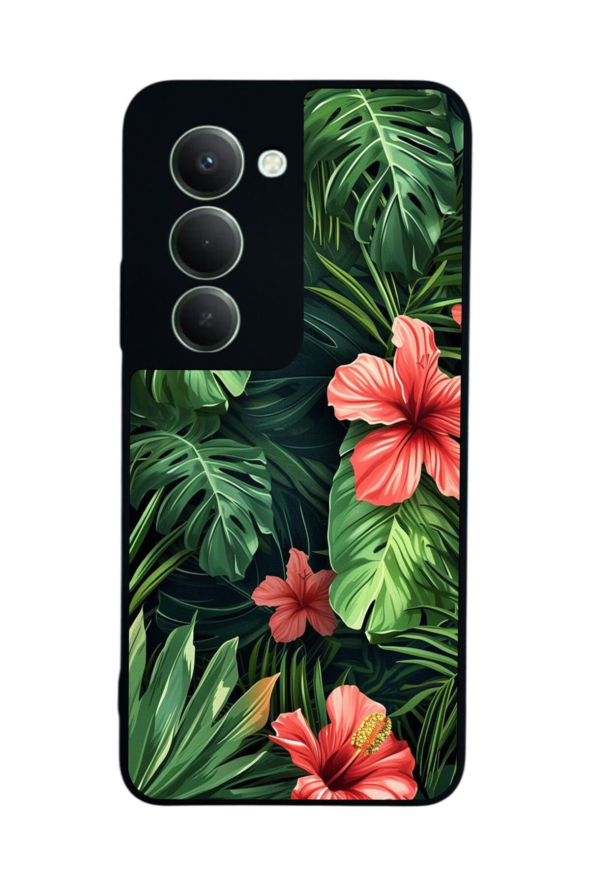Xiaomi Redmi 15 5G Uyumlu Botanik Tasarımlı Glossy Premium Kılıf