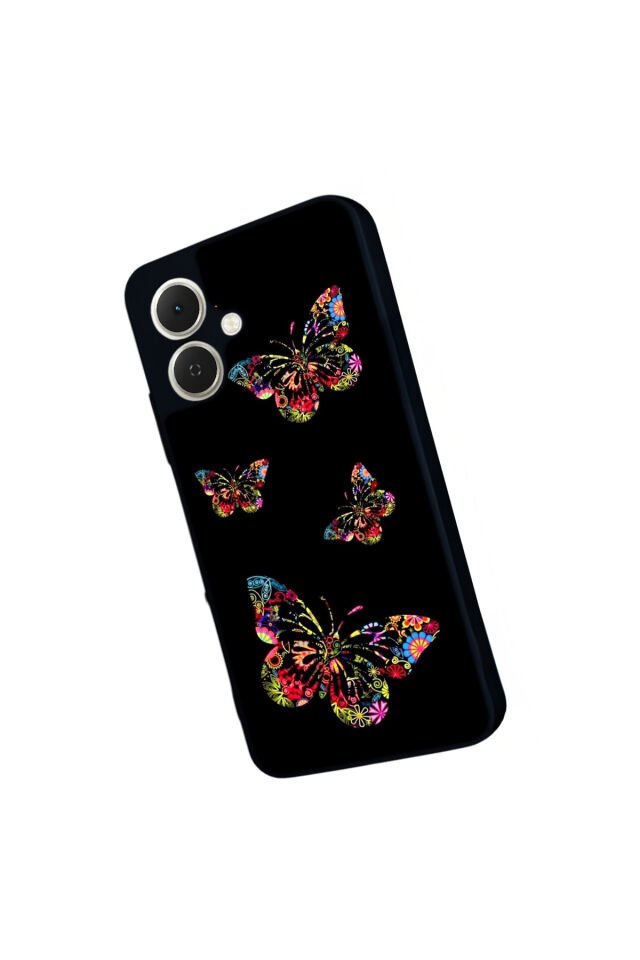 Tecno Spark GO 2 Uyumlu Kelebek Tasarımlı Glossy Premium Kılıf