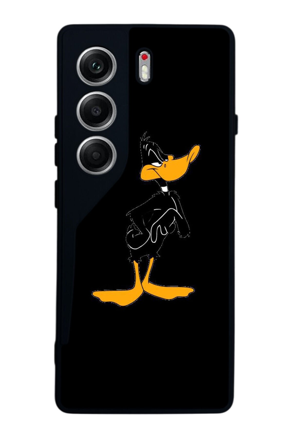 Tecno Camon 40 Uyumlu Daffy duck Tasarımlı Glossy Premium Kılıf