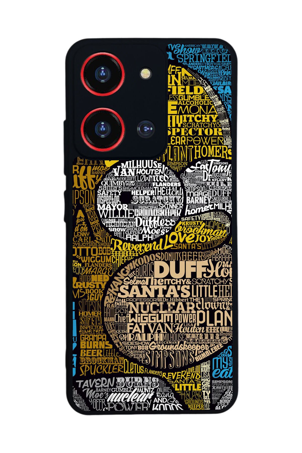Reeder S19 Max Pro S ZOOM Uyumlu The Simpsons Tasarımlı Glossy Premium Kılıf