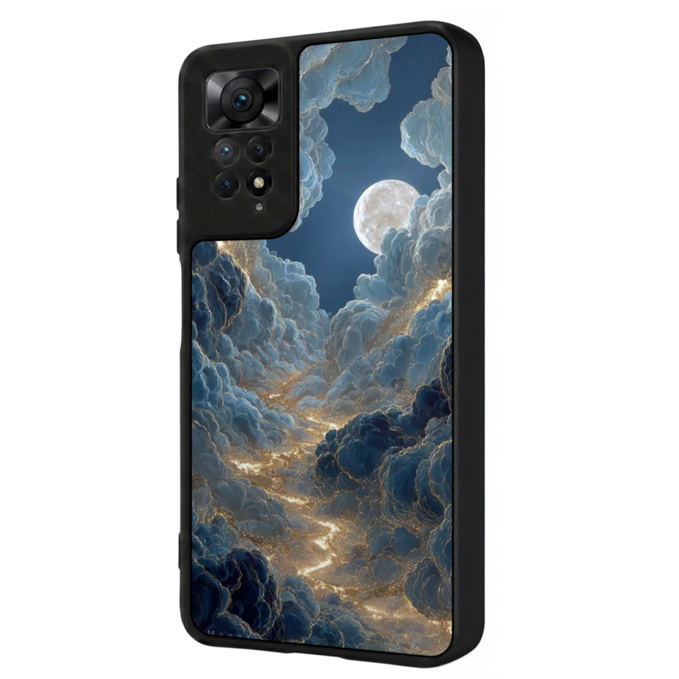 Xiaomi Redmi Note 12 Pro Uyumlu Ay Tasarımlı Glossy Premium Kılıf