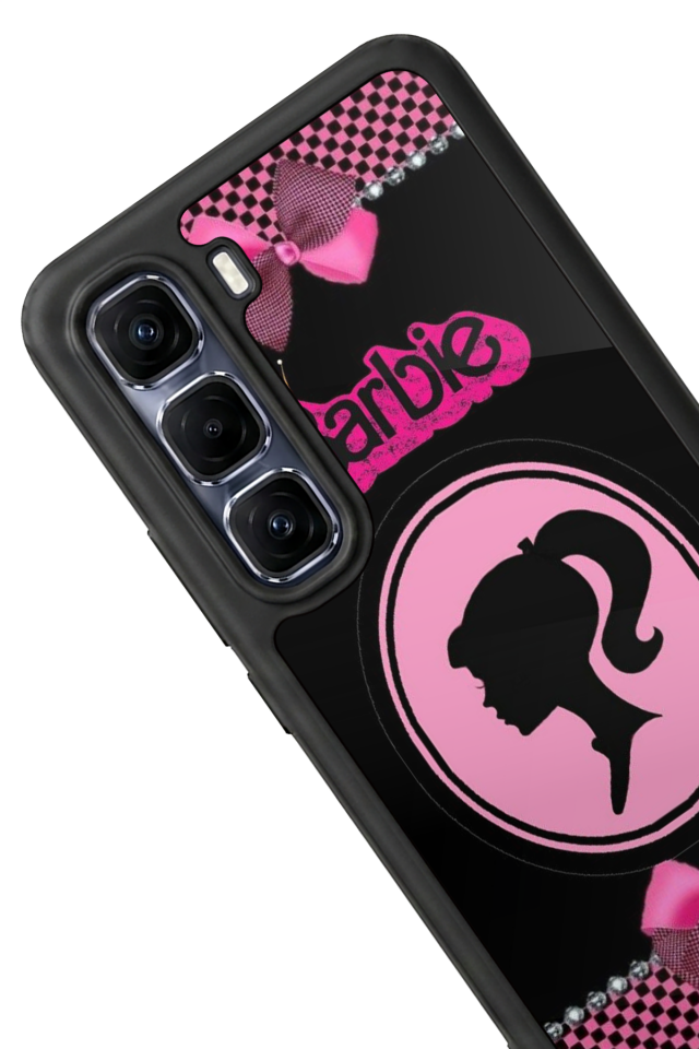 Infinix Hot 60 Pro Plus Uyumlu Barbie Tasarımlı Glossy Premium Kılıf