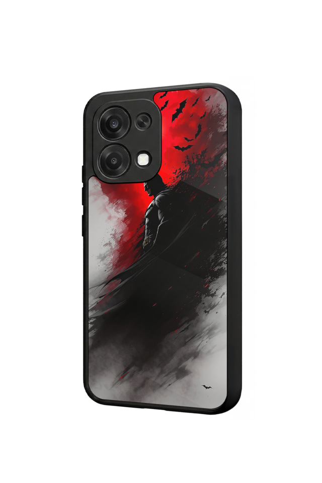 Oppo A6 Pro Uyumlu Batman Tasarımlı Glossy Premium Kılıf