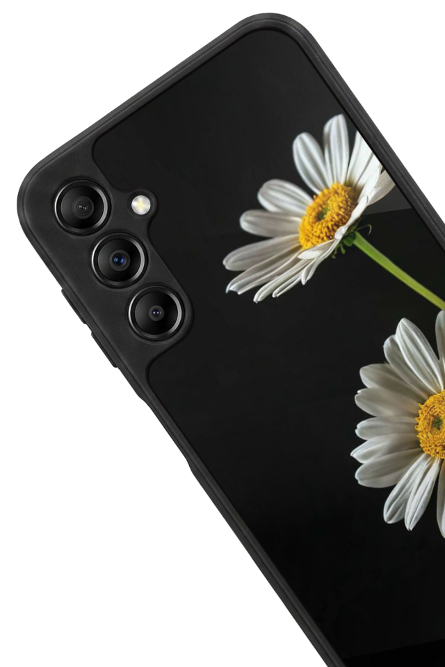 Samsung Galaxy A14 Uyumlu Cicek Tasarımlı Glossy Premium Kılıf