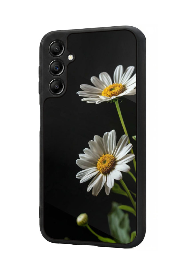 Samsung Galaxy A14 Uyumlu Cicek Tasarımlı Glossy Premium Kılıf