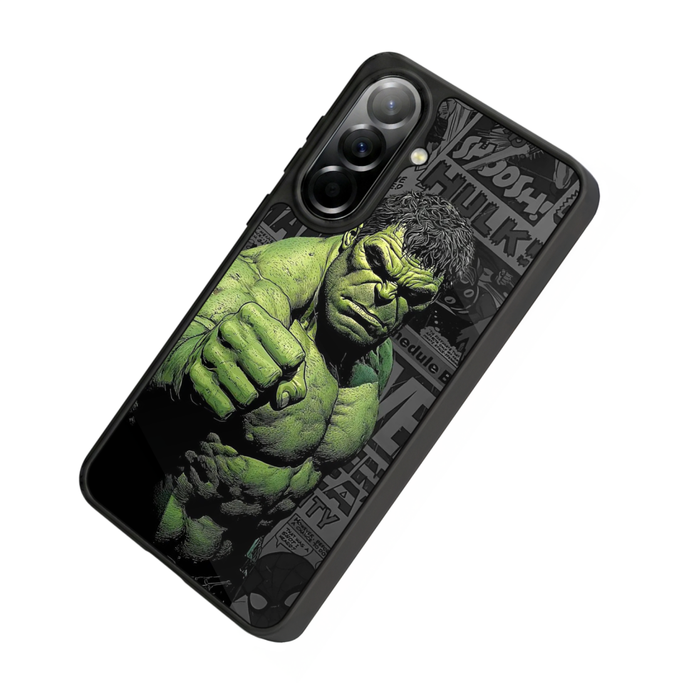 Samsung Galaxy A57 Uyumlu Hulk Tasarımlı Glossy Premium Kılıf