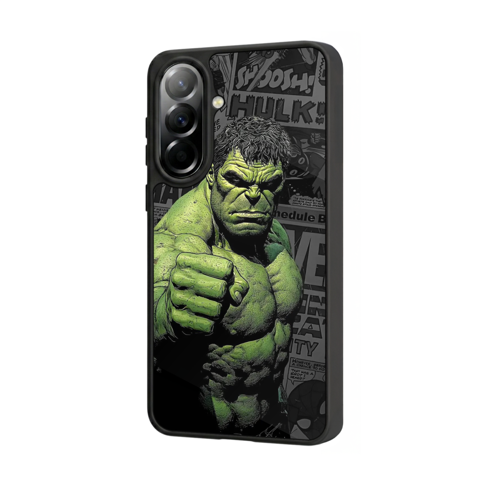 Samsung Galaxy A57 Uyumlu Hulk Tasarımlı Glossy Premium Kılıf