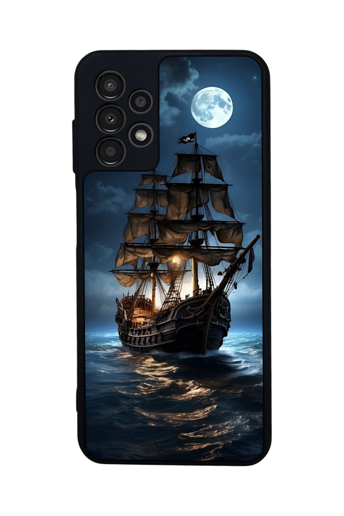 Samsung Galaxy A23 Uyumlu Korsan Tasarımlı Glossy Premium Kılıf