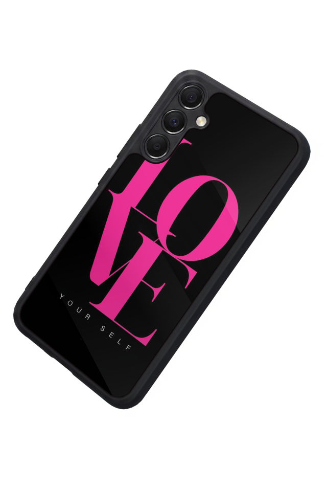 Samsung Galaxy M34 Uyumlu Love Tasarımlı Glossy Premium Kılıf