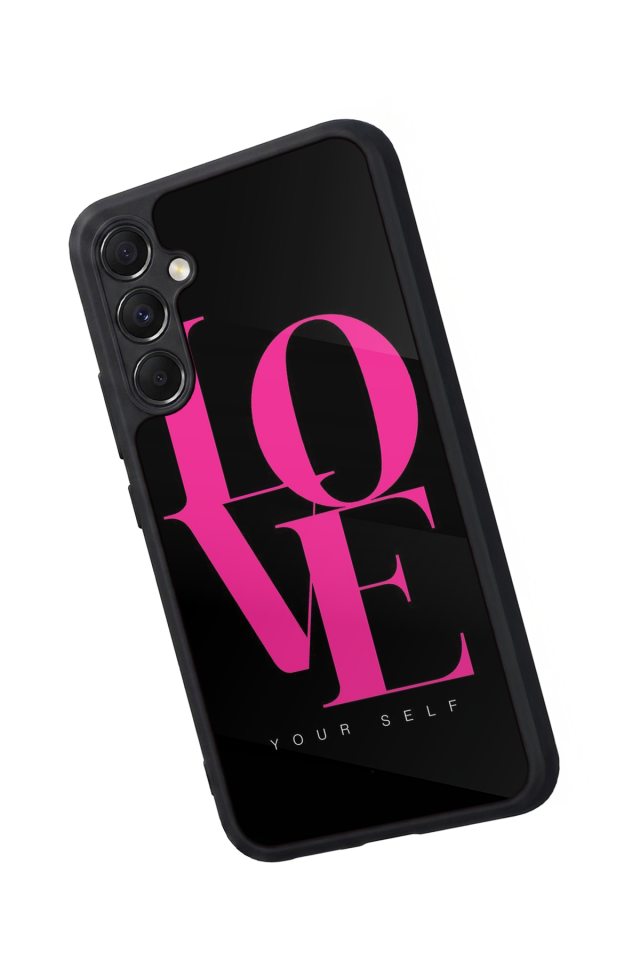 Samsung Galaxy M34 Uyumlu Love Tasarımlı Glossy Premium Kılıf