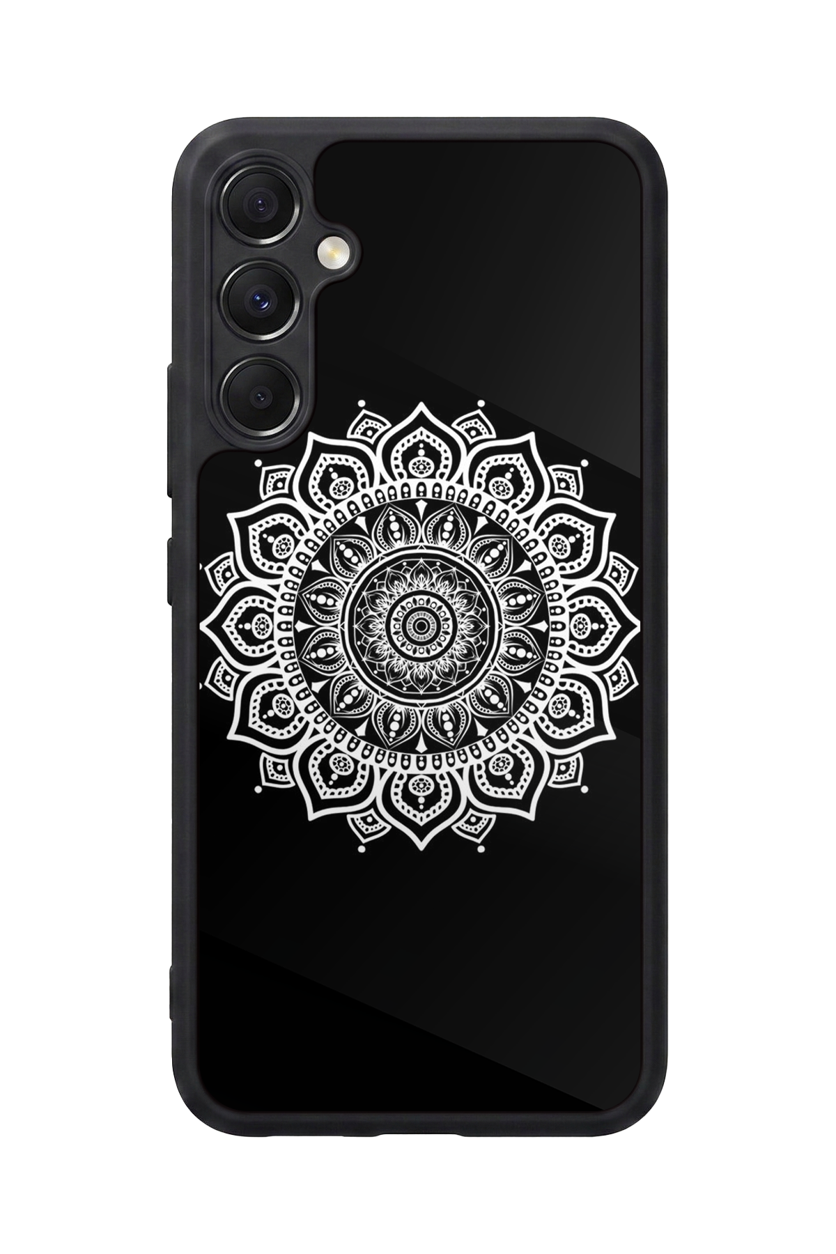 Samsung Galaxy M34 Uyumlu Mandala Tasarımlı Glossy Premium Kılıf